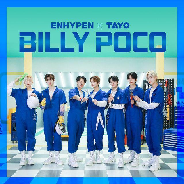 Portada de Sencillo/EP "BILLY POCO", de ENHYPEN
