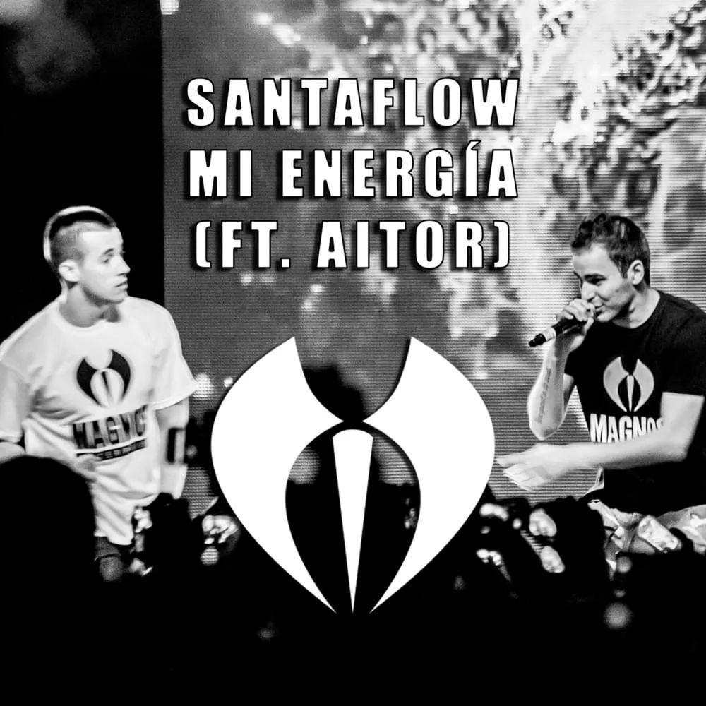 Portada del álbum "Mi Energía", de Santaflow