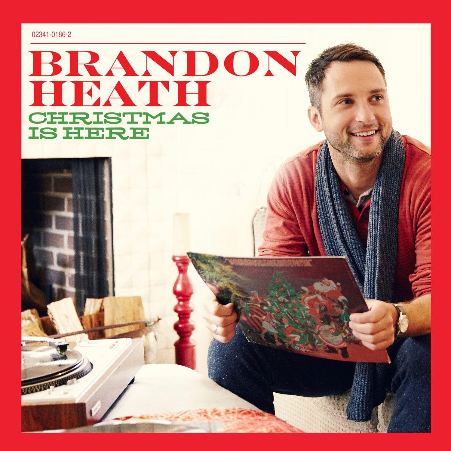 Portada de Álbum "Christmas Is Here", de Brandon Heath