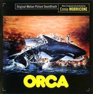 Portada del álbum "Orca", de Ennio Morricone