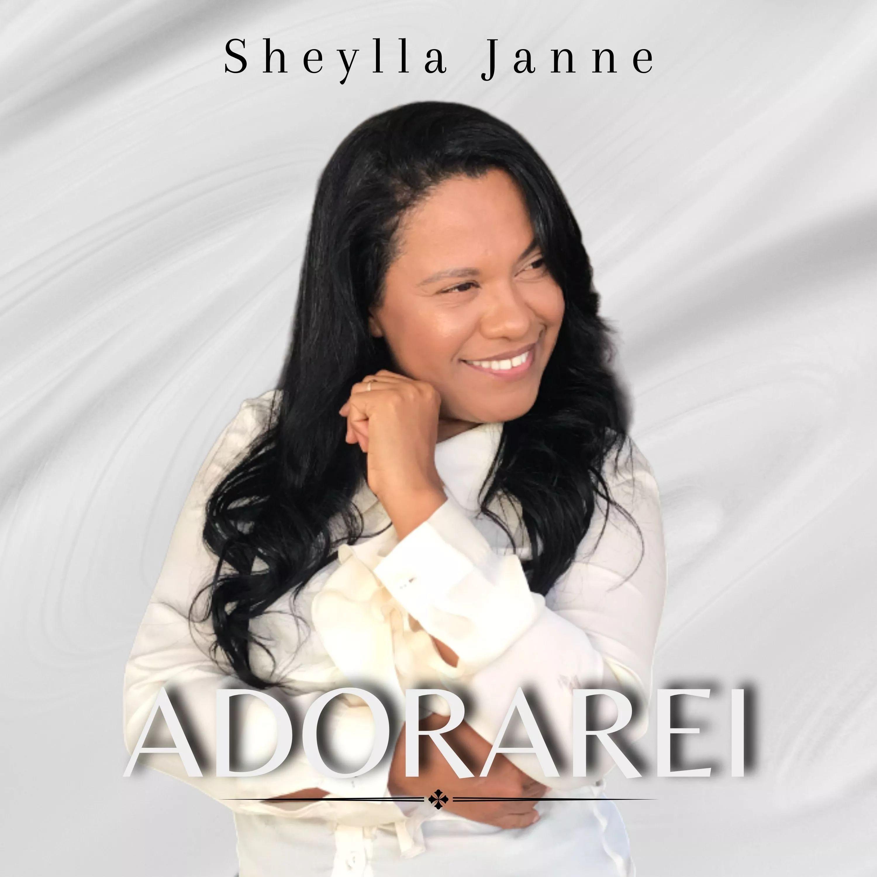 Portada de Sencillo/EP "Adorarei", de Sheylla Janne