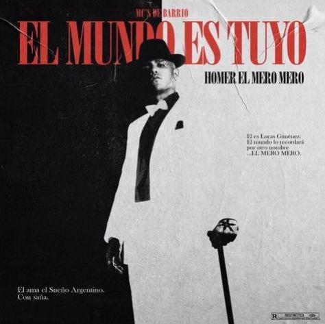 Portada de Álbum "El Mundo es Tuyo", de Homer El Mero Mero