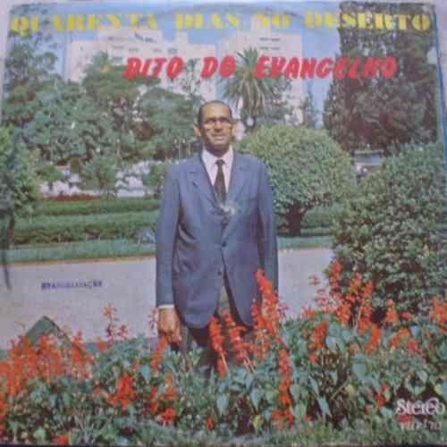 Portada de Álbum "Quarenta Dias No Deserto", de Dito do Evangelho