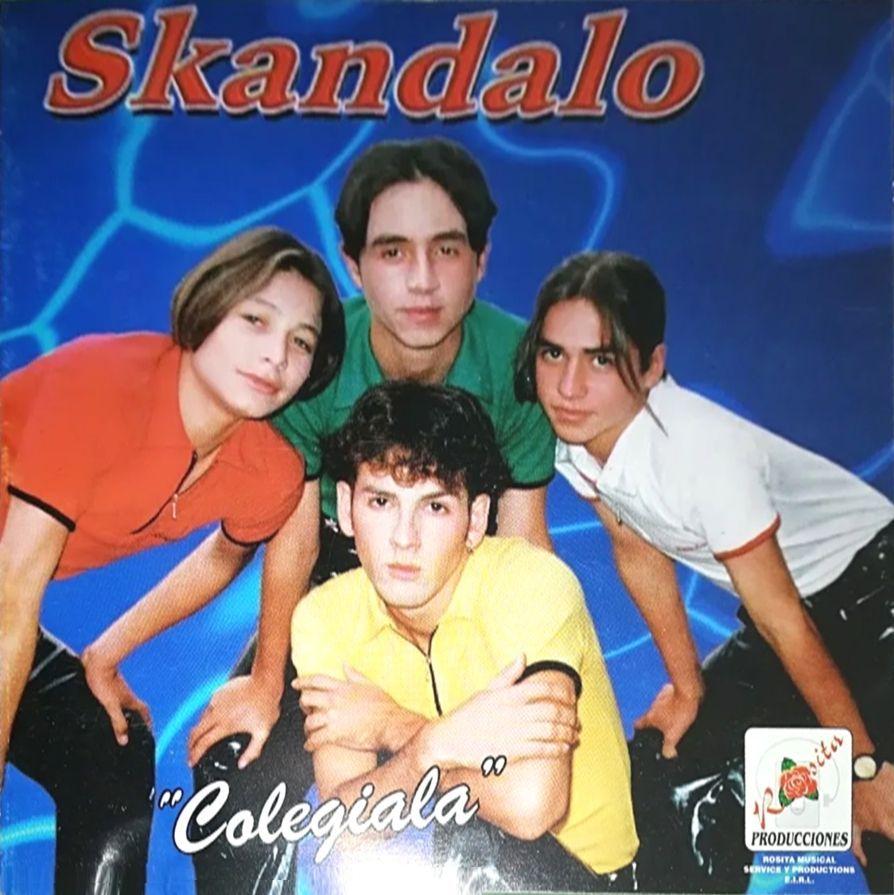 Capa do Álbum "Colegiala", de Skandalo