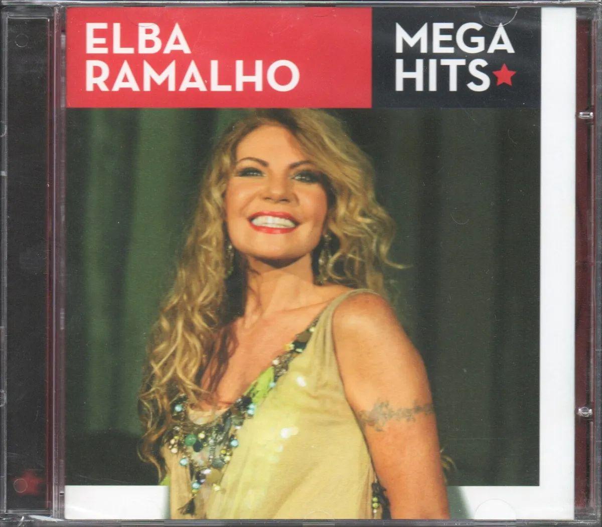 Portada del álbum "Mega Hits", de Elba Ramalho