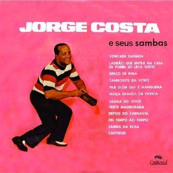 Capa do Álbum "Jorge Costa e Seus Sambas", de Jorge Costa