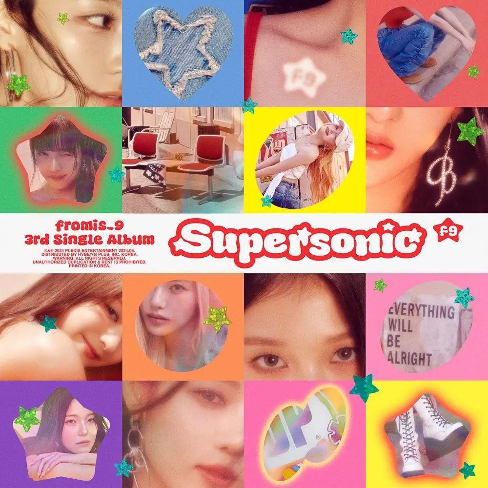 Album cover of "Supersonic" by fromis_9