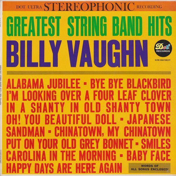 Capa do álbum "Greatest String Band Hits", de Billy Vaughn