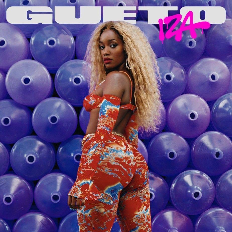 Capa do álbum "Gueto", de IZA