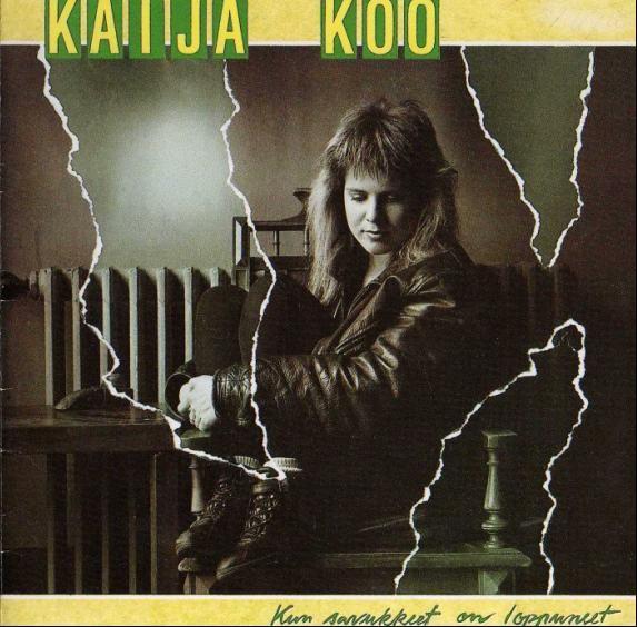 Portada de Álbum "Kun Savukkeet On Loppuneet", de Kaija Koo