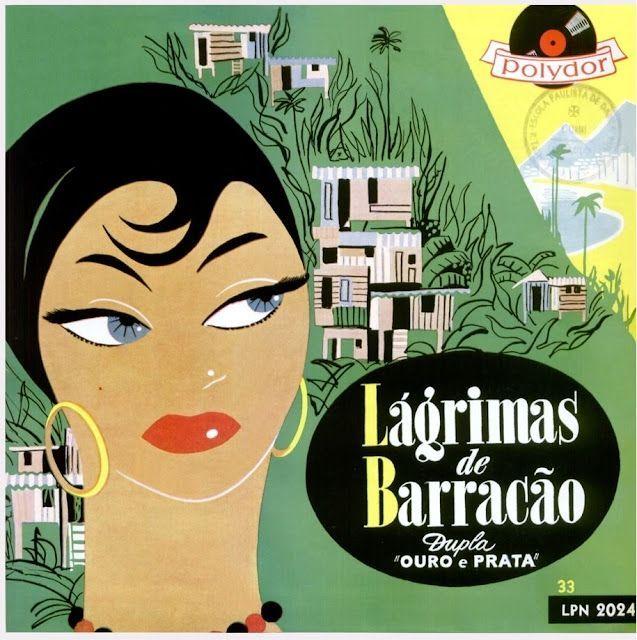 Portada de Álbum "Lágrimas de Barracão", de Dupla Ouro e Prata