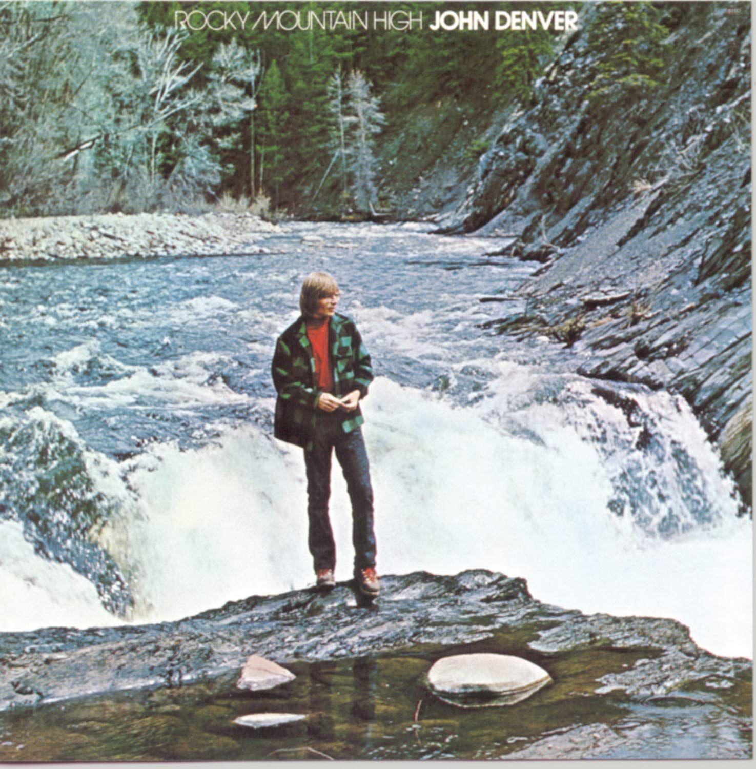 Portada del álbum "Rocky Mountain High", de John Denver