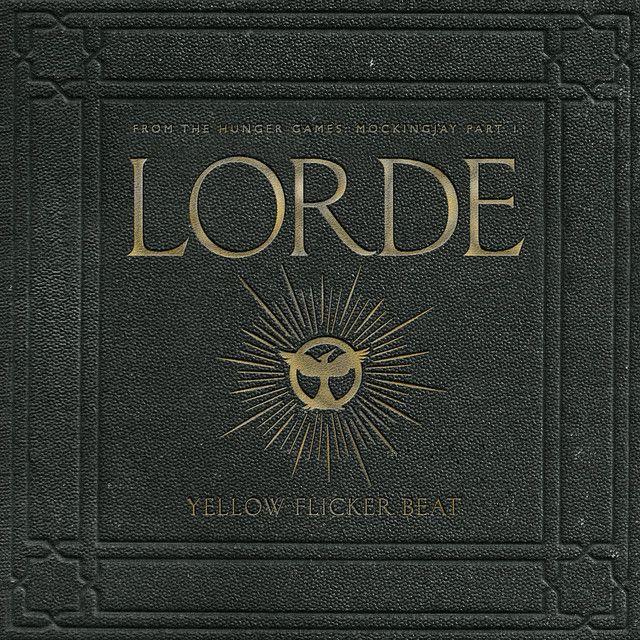 Portada del álbum "Yellow Flicker Beat", de Lorde