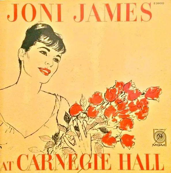 Portada de Álbum "At Carnegie Hall", de Joni James
