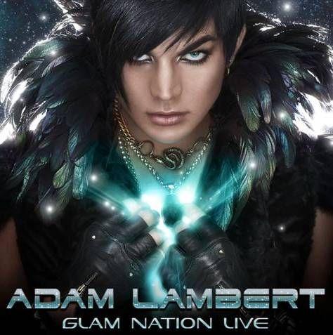 Capa do Álbum "Glam Nation Live", de Adam Lambert