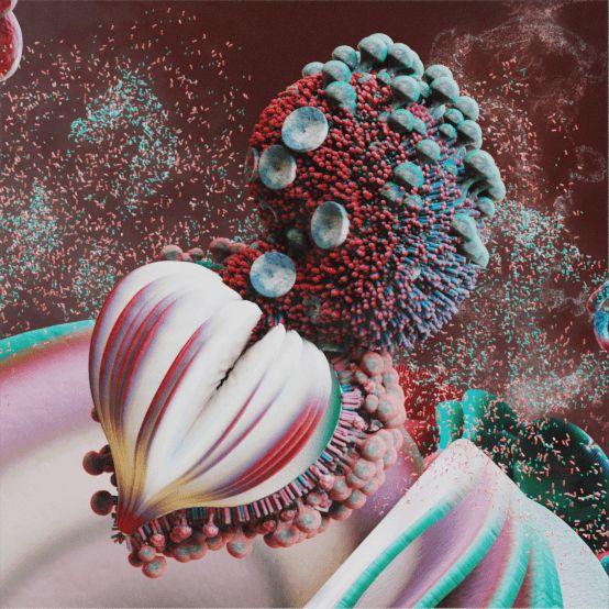 Portada del álbum "Fossoræ", de Björk