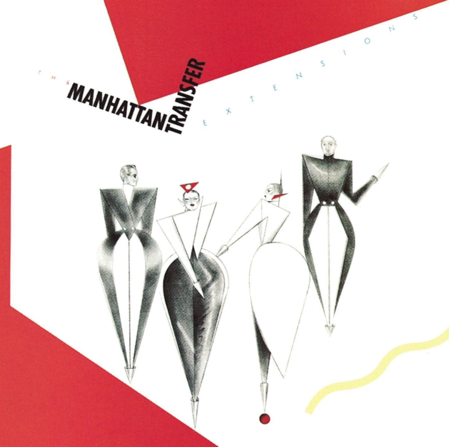 Capa do Álbum "Extensions", de The Manhattan Transfer
