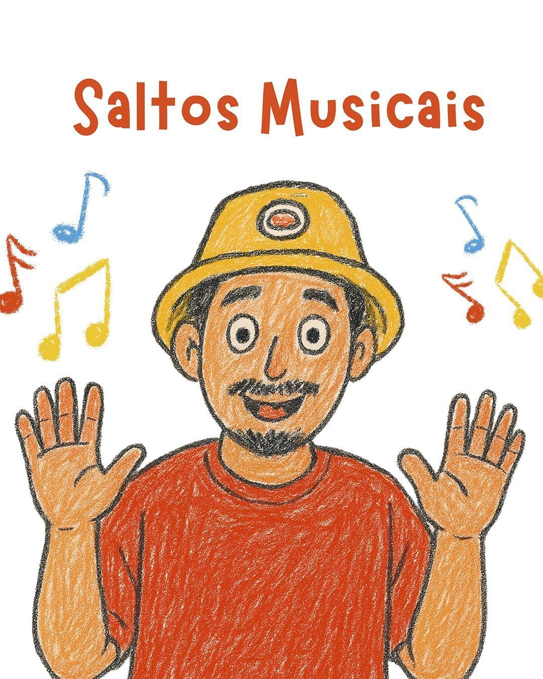 Portada de Álbum "Saltos Musicais", de Tio Roberth