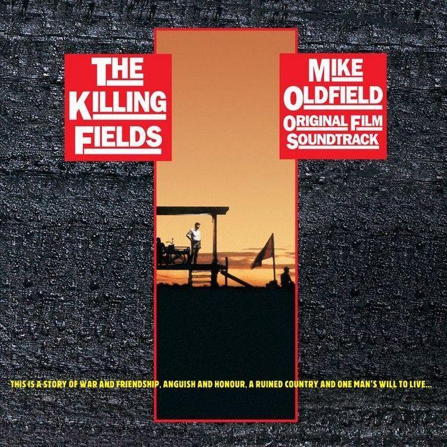 Portada del álbum "The Killing Fields", de Mike Oldfield