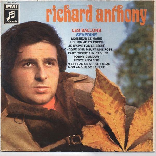 Capa do álbum "Richard Anthony (1968)", de Richard Anthony