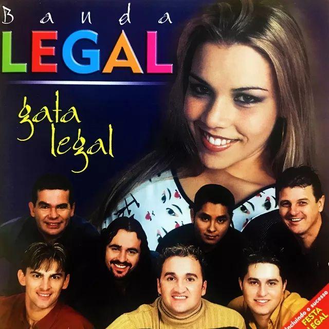 Portada de Álbum "Gata Legal", de Banda Legal