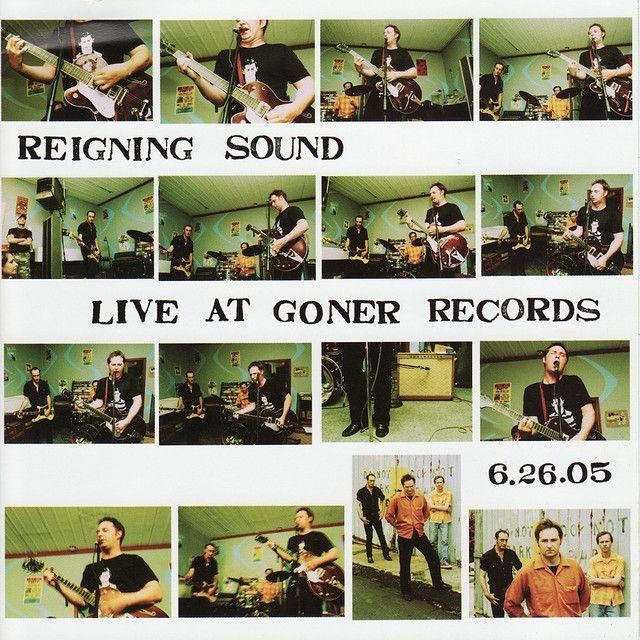 Capa do Álbum "Live At Goner Records", de Reigning Sound