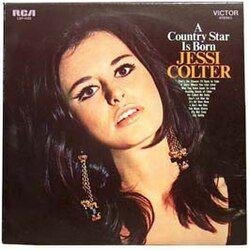 Capa do Álbum "A Country Star Is Born", de Jessi Colter