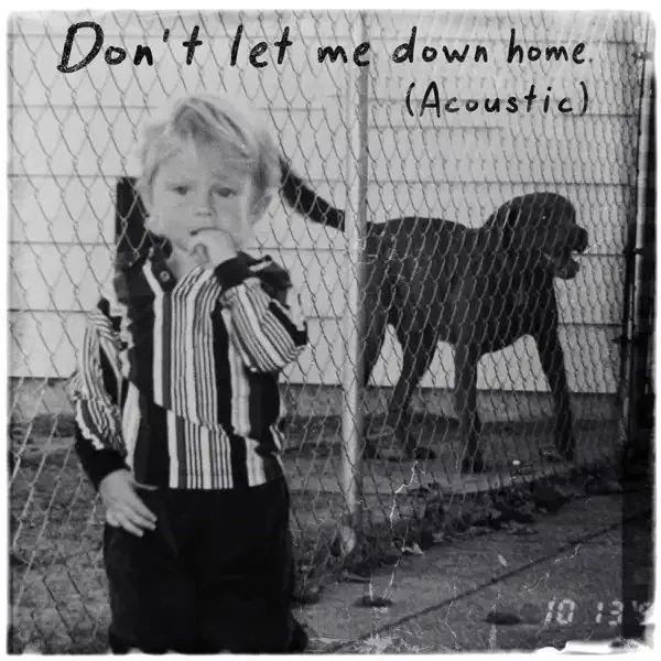 Portada de Sencillo/EP "Don't Let Me Down Home (Acoustic)", de Sean Stemaly