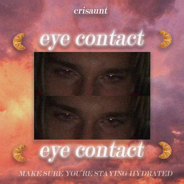 Portada de Sencillo/EP "Eye Contact", de Crisaunt