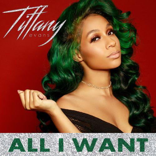 Portada de Sencillo/EP "All I Want", de Tiffany Evans