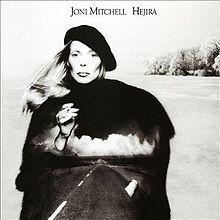 Portada de Álbum "Hejira", de Joni Mitchell