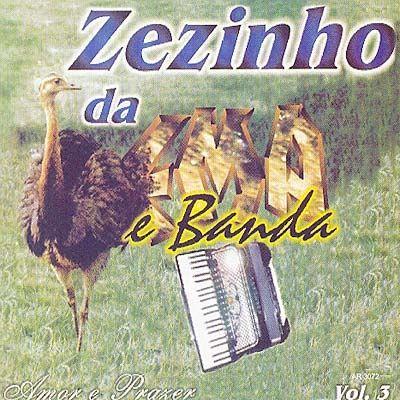 Portada de Álbum "Amor e Prazer", de Zezinho da Ema