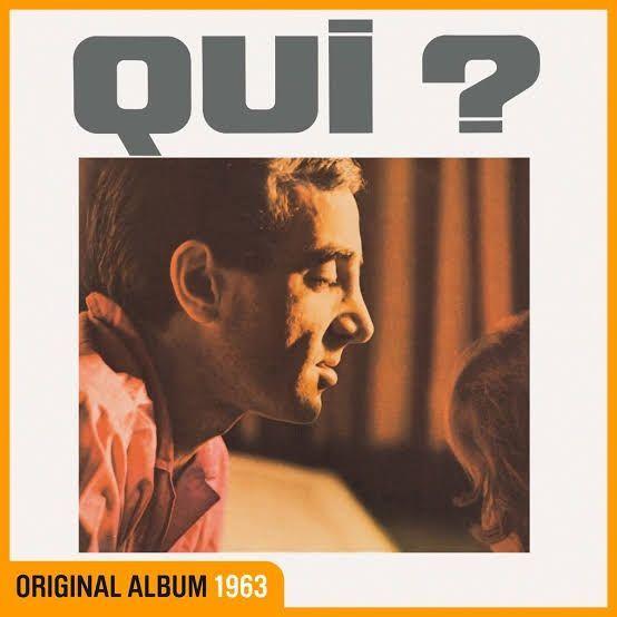 Capa do álbum "Qui?", de Charles Aznavour