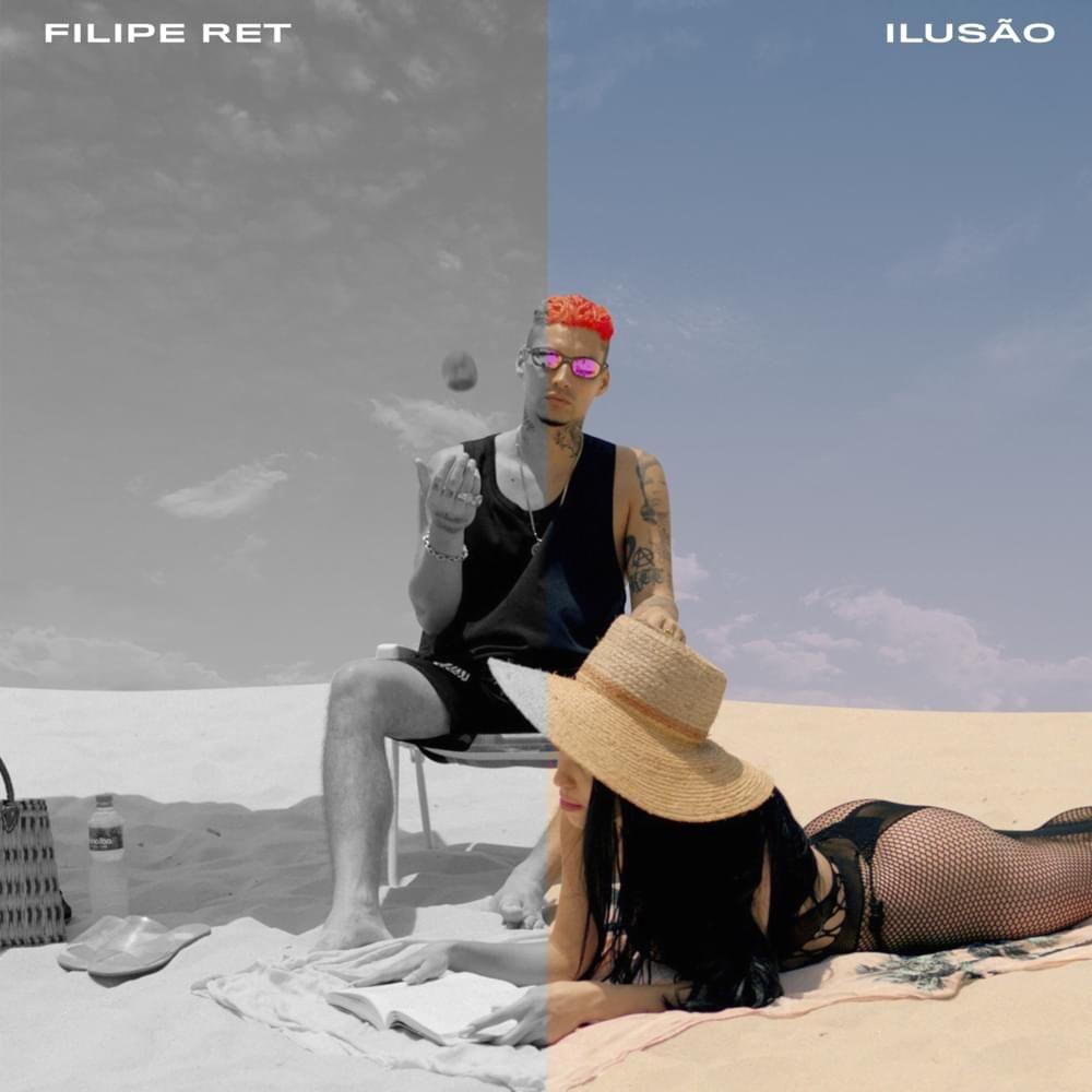 Capa do álbum "Ilusão", de Filipe Ret