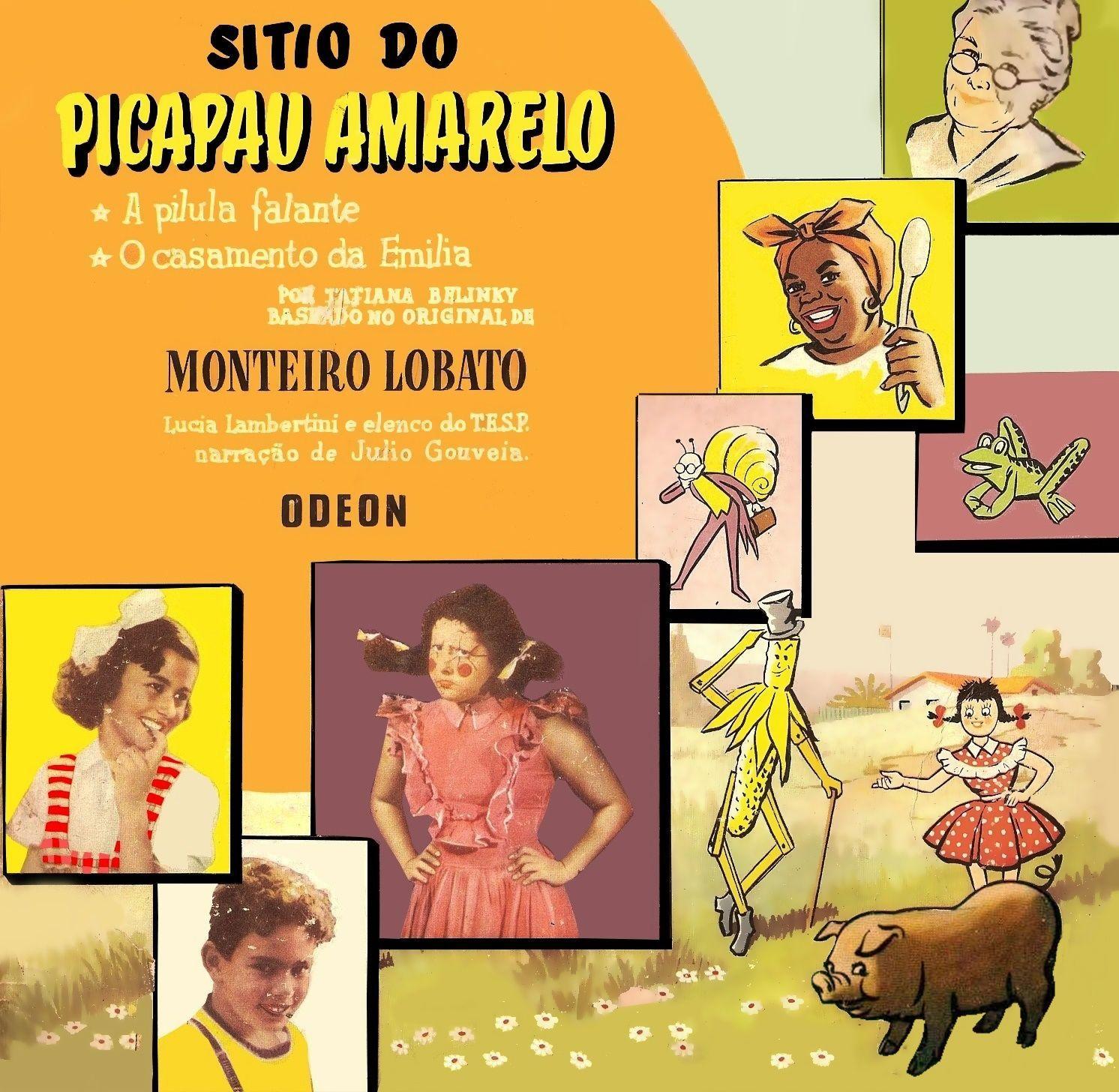 Portada de Álbum "Sítio do Picapau Amarelo - Baseado na Obra de Monteiro Lobato", de Sitio do Picapau Amarelo