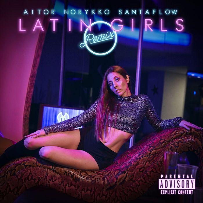 Portada de Sencillo/EP "Latin Girls (Remix)", de Aitor
