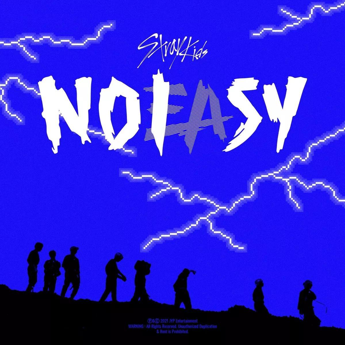 Portada del álbum "NOEASY", de Stray Kids
