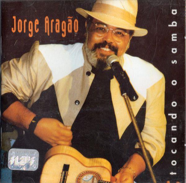 Capa do álbum "Tocando o samba", de Jorge Aragão