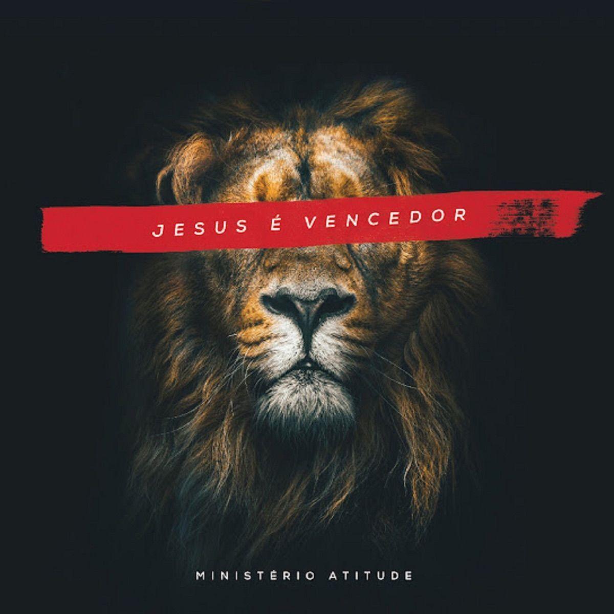 Single/EP cover of "Jesus é Vencedor" by Ministério Atitude