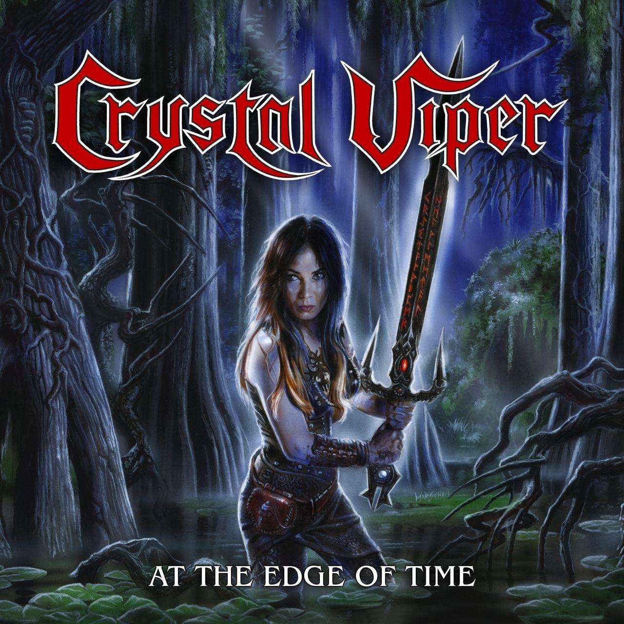 Portada de Álbum "At The Edge Of Time", de Crystal Viper