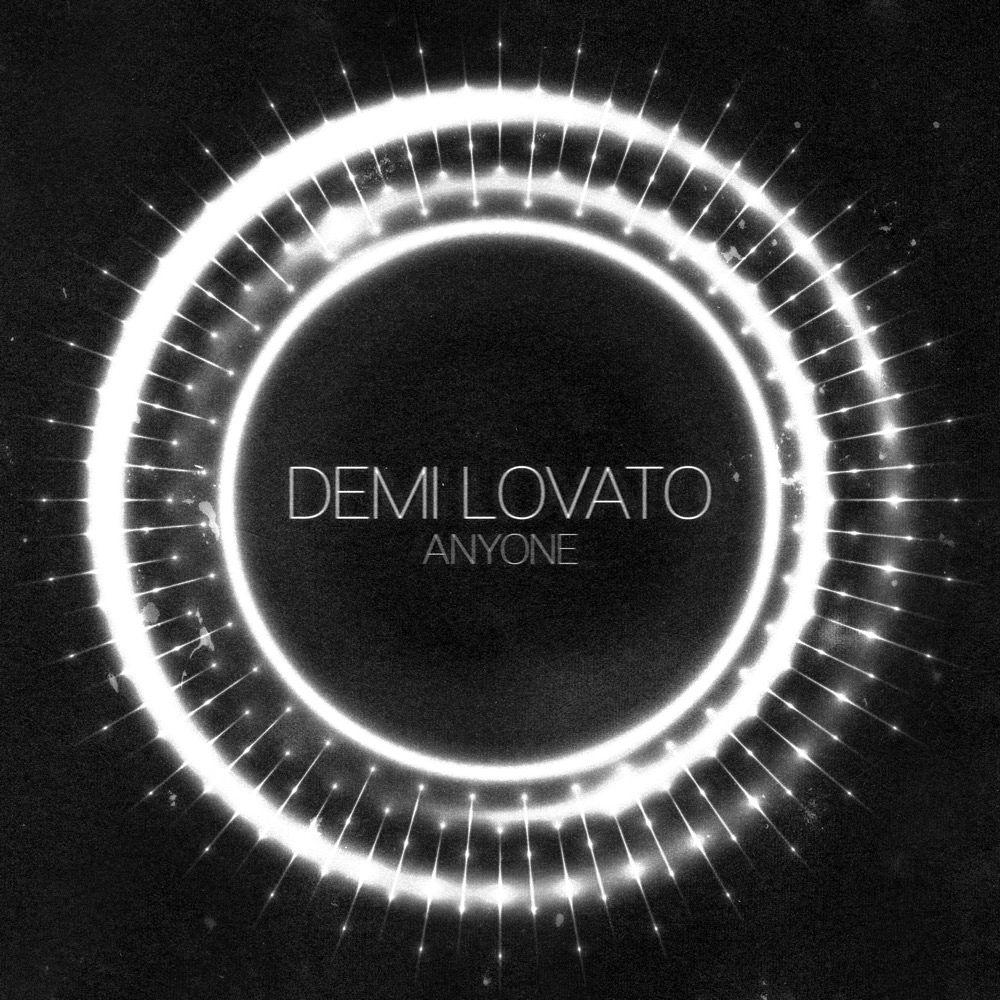 Portada del álbum "Anyone", de Demi Lovato