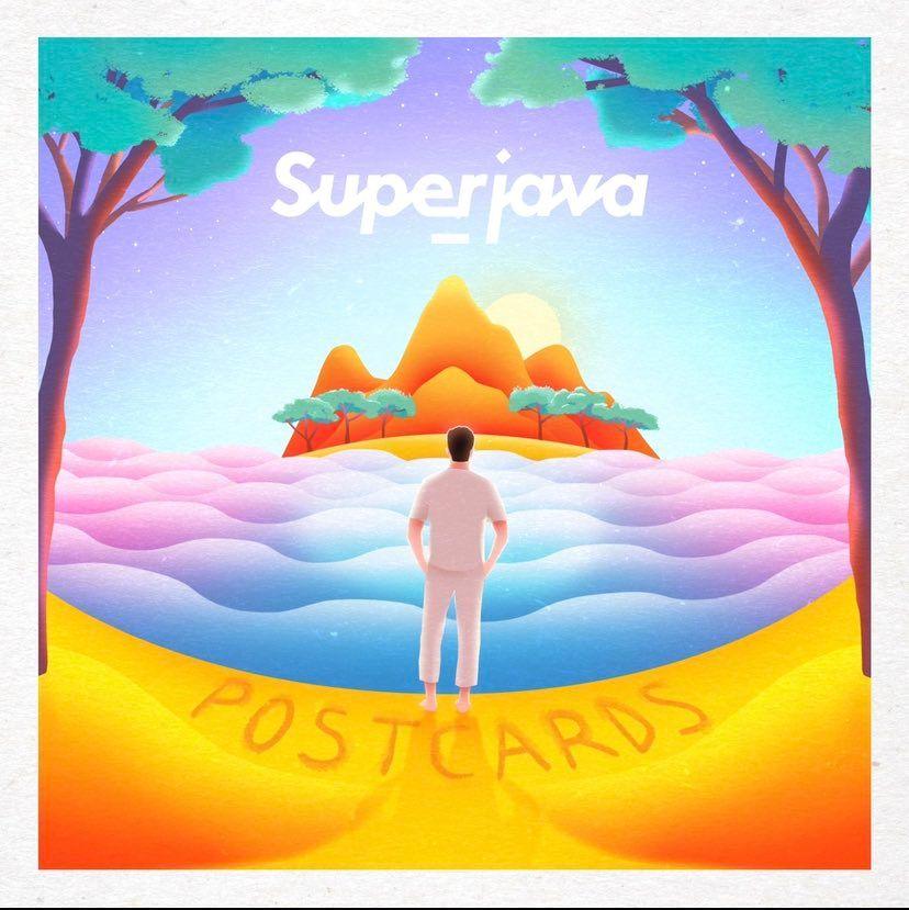 Portada de Sencillo/EP "Postcards", de Superjava