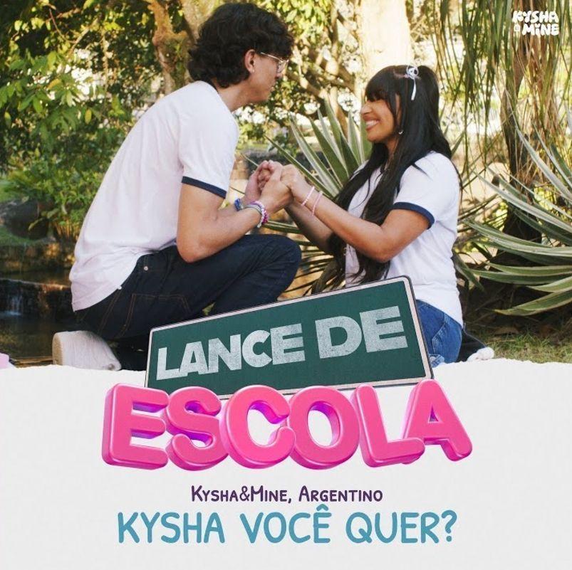 Capa do álbum "Kysha Você Quer? (part. Argentino)", de Kysha e Mine
