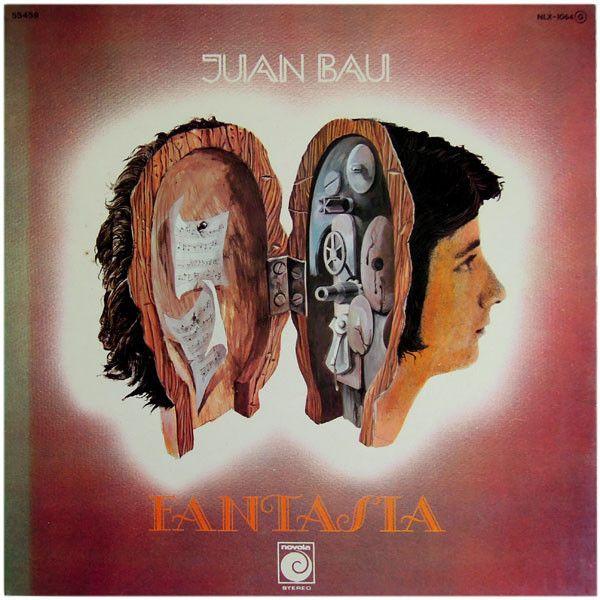 Portada de Álbum "Fantasía", de Juan Bau