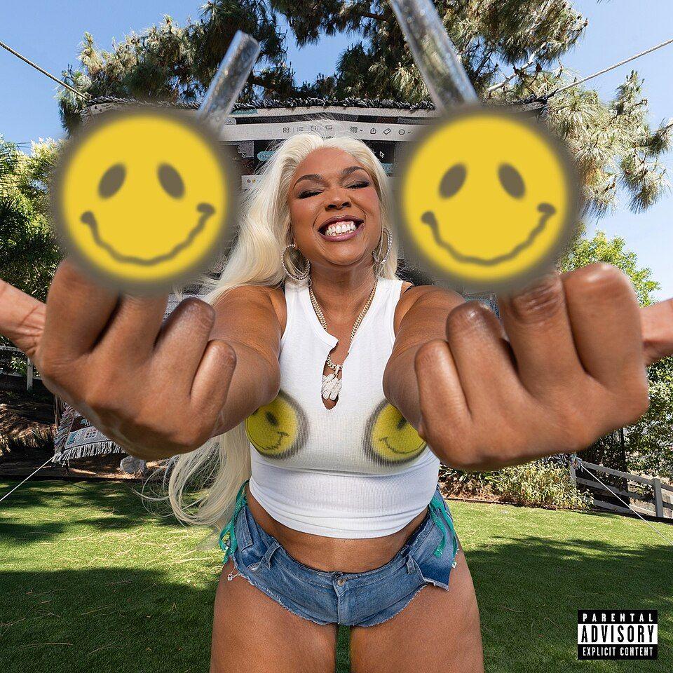 Portada de Álbum "MY FACE HURTS FROM SMILING", de Lizzo