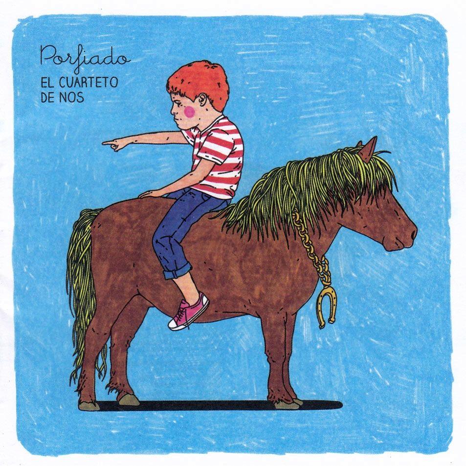 Portada de Álbum "Porfiado ", de El Cuarteto de Nos