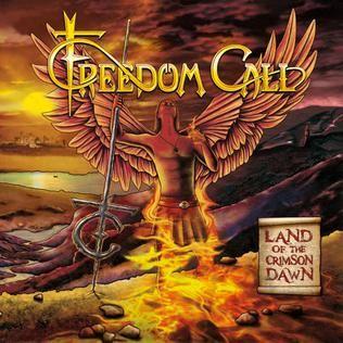 Portada de Álbum "Land Of The Crimsom Dawn", de Freedom Call