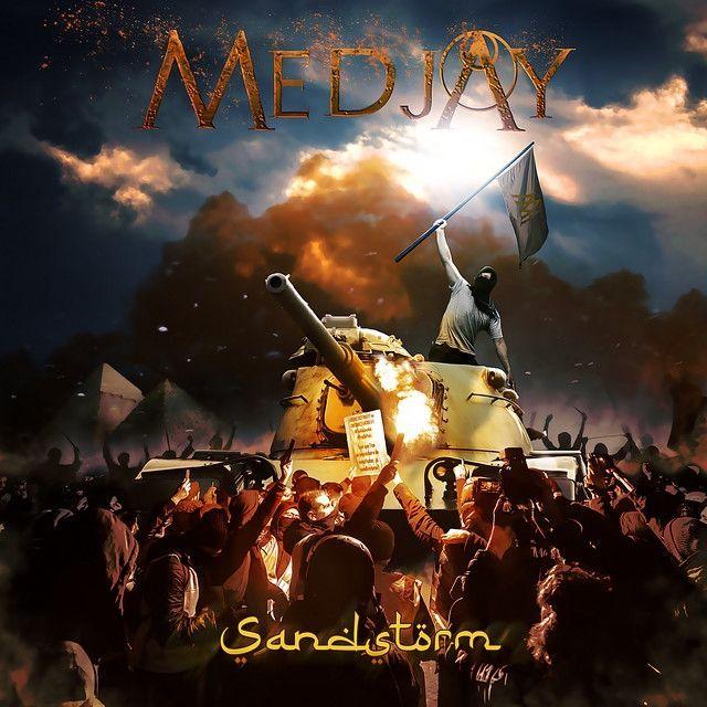 Portada de Álbum "Sandstorm", de Medjay