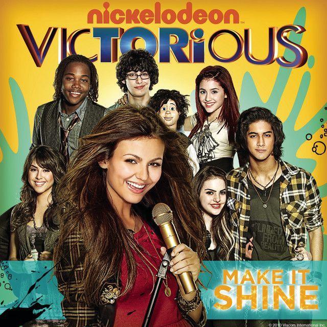Capa do Single/EP "Make It Shine (Victorious Theme) (feat. Victoria Justice)", de Victorious (Brilhante Victória)