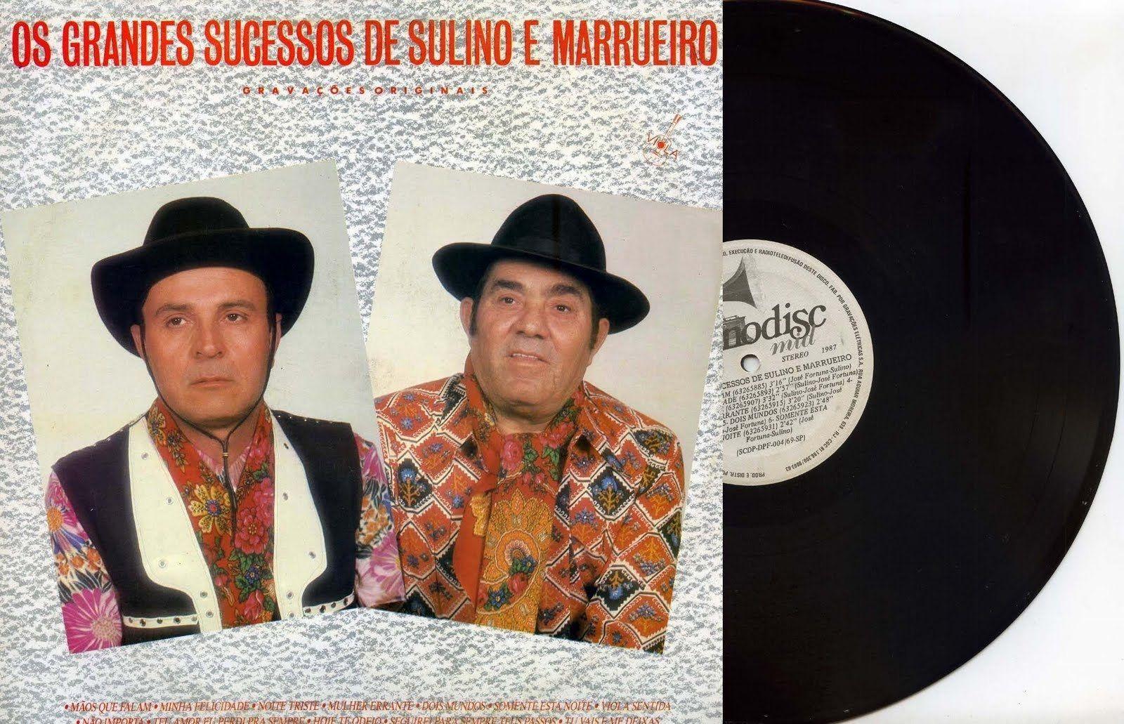 Album cover of "Os Grandes Sucessos" by Sulino e Marrueiro